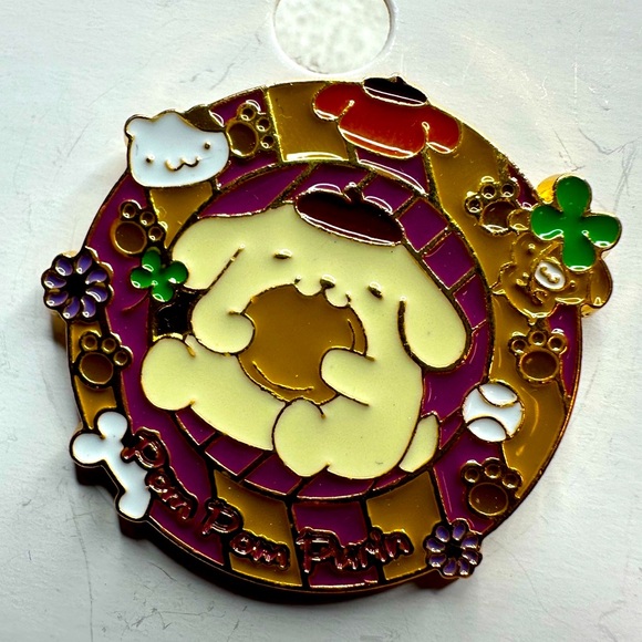 Sanrio Other - Sanrio Pompompurin Enamel Pin Metal Brooch
